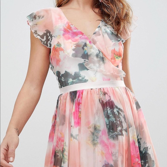 Y.A.S. Floral Maxi Dress - Picture 3 of 6